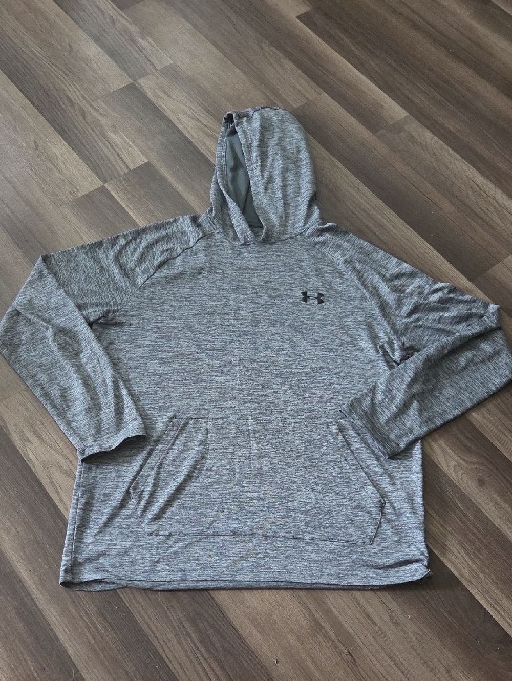 Under Armour Men's Heather Gray Athletic Hoodie Size Medium